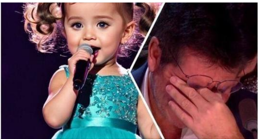 This has never happened before in history, Simon Cowell Breaks Down in TEARS as little girl started singing, the entire crowd gasped