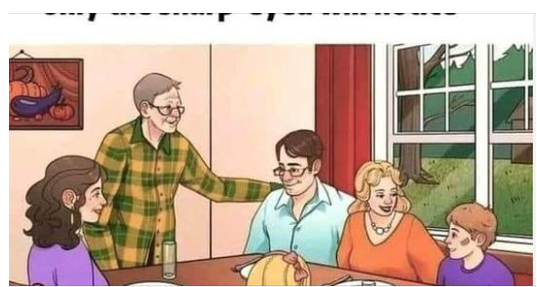 Brain Teaser: Can you identify the error in this family’s dining room photo in under 15 seconds?