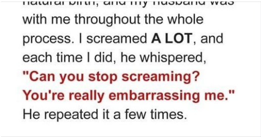 My Husband Accused Me of Embarrassing Him While I Was Birthing Our Child, So I Taught Him a Lesson