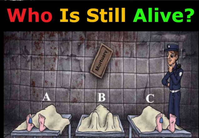 Puzzle: Can You Identify Which Person Is Still Alive?