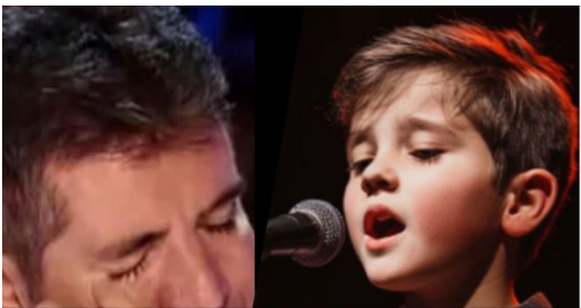 Simon Cowell started crying! The boy sang such a song that Simon couldn’t speak. He went up to the stage to kiss the boy