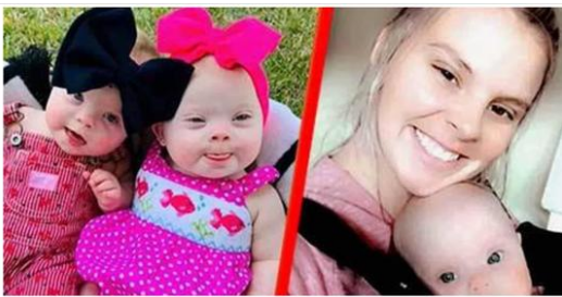 Mom of rare twins with Down syndrome shows how beautiful they are in spite of critics