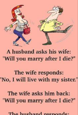 A Husband Asks His Wife