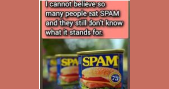 In any case, what is SPAM and what ingredients are there?