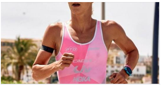 Picture of female athlete competing in race goes viral when man notices something off