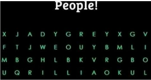 WHICH COLORS DO YOU NOTICE FIRST?
