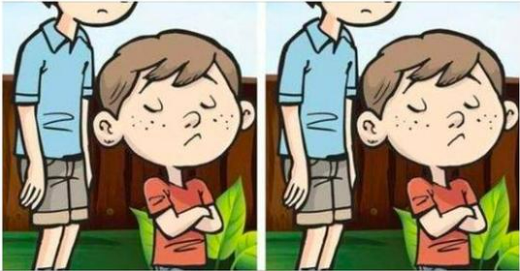 Spot the Difference: Upset Brother