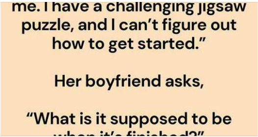 A Blonde Calls Her Boyfriend And Says 