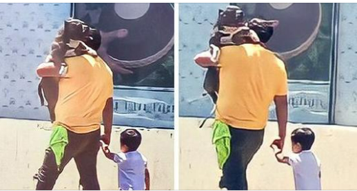 Father Prioritizes Dog Over Son: Chooses to Carry Pet Instead – News for health and chef