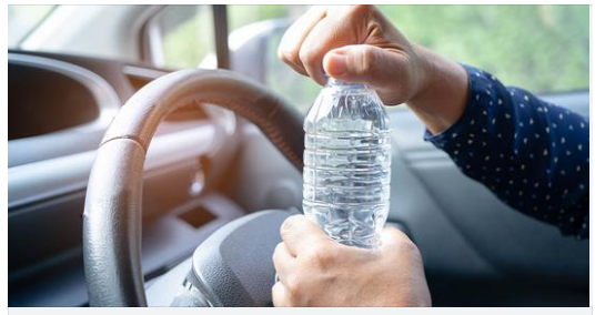 Firefighters Warn Public Of Dangers Of Leaving Water Bottles In Cars