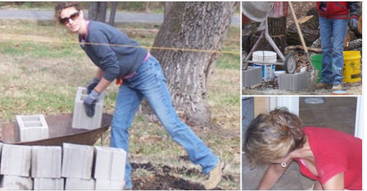 Her husband used to beat her frequently, so she took her children and ran away from home