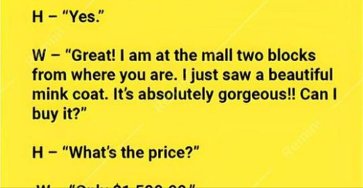 A Wife Asks Her Husband To Spend A Lot Of Money: A Comedic Twist 