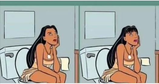 Challenge: Only individuals with a 140 IQ can spot all 5 differences!