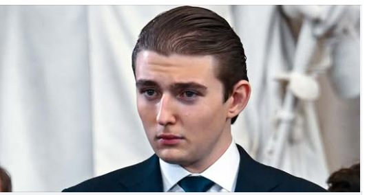 Barron Trump branded “zoo animal” by past student president