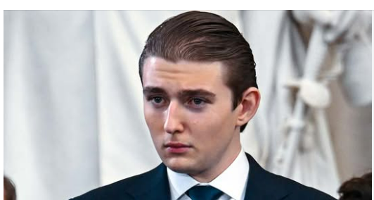 Barron Trump referred to as a ‘zoo animal’ by a former student leader
