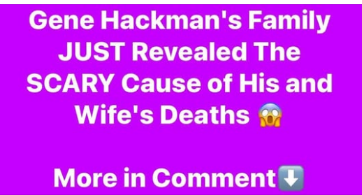 Gene Hackman and Betsy Arakawa Death Investigation