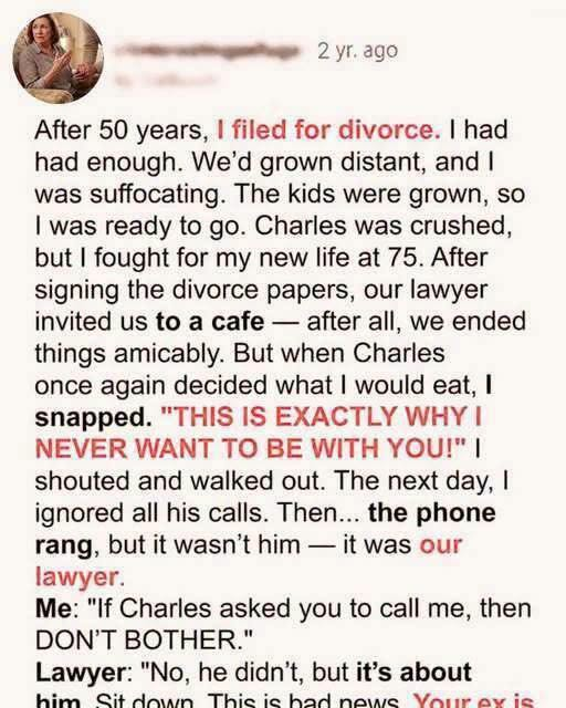 After 50 Years of Marriage, I Finally Asked for a Divorce But the Heartfelt Letter My Husband Wrote in Response Shattered Me, Revealing Secrets, Regrets, and a Lifetime of Love I Never Knew He Carried, Leaving Me Questioning Everything I Thought I Wanted