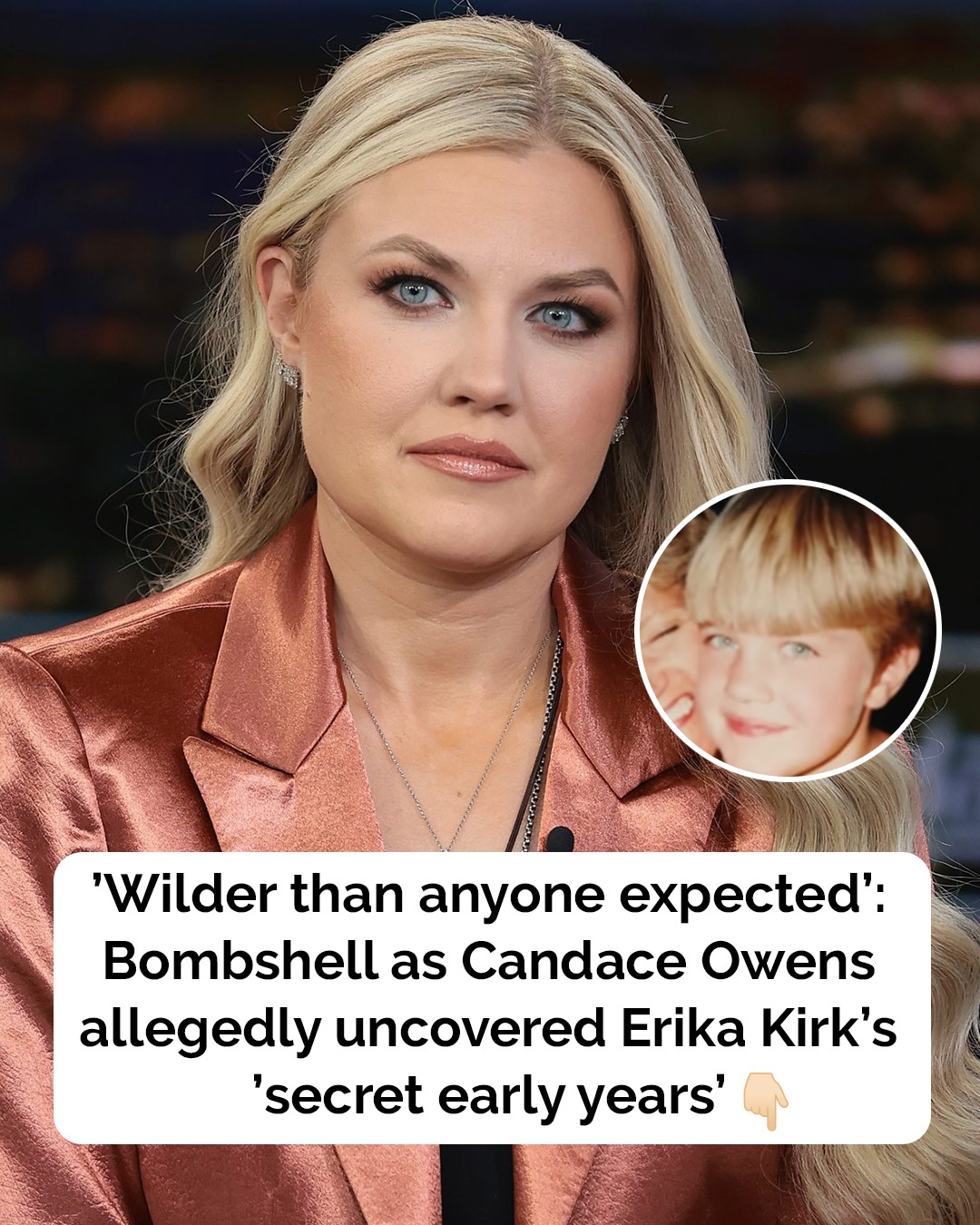 It’s wilder than anyone expected”: Candace Owens allegedly uncovers Erika Kirk’s ‘secret early years’ (link in the comments) 