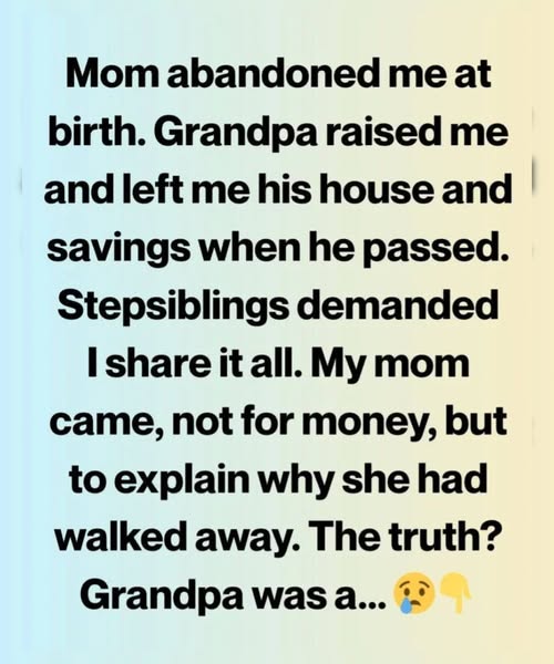 I inherited my grandfather’s house — but then my mom told me a secret that changed everything.