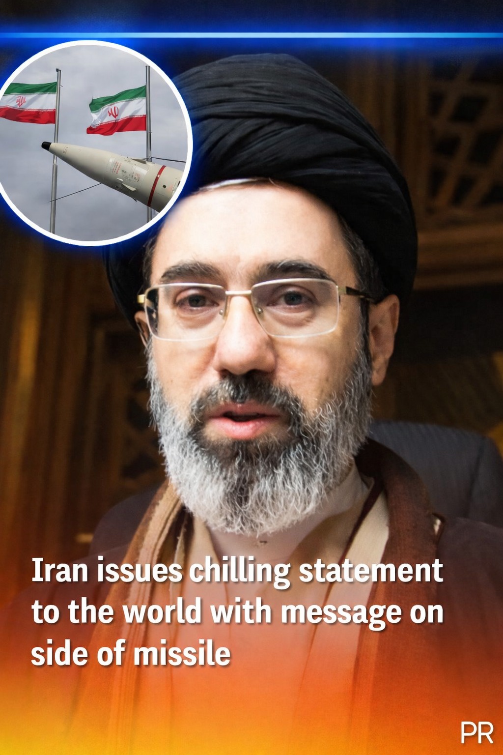 Iran issues chilling statement to the world with message on side of missile