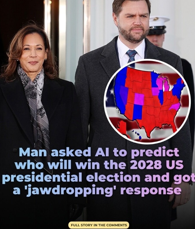 Man Turns to AI for 2028 US Presidential Prediction and Receives a Jaw-Dropping Response, Sparking Shock, Debate, and Curiosity Online, Leaving Viewers Stunned by What the AI Suggested, Raising Questions About Technology, Human Fascination with the Future, and How Far People Will Go to Seek Answers That Might Never Truly Exist