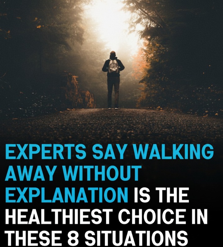 8 Situations Where Walking Away Without Explanation Protects Your Peace: Why Experts Say Silence Can Be the Strongest Boundary When Facing Disrespect, Emotional Manipulation, Toxic Workplaces, One-Sided Relationships, Constant Negativity, and Environments That Drain Your Mental Well-Being