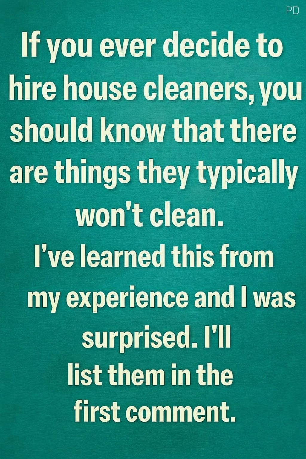My Experience Hiring Professional House Cleaners for the First Time