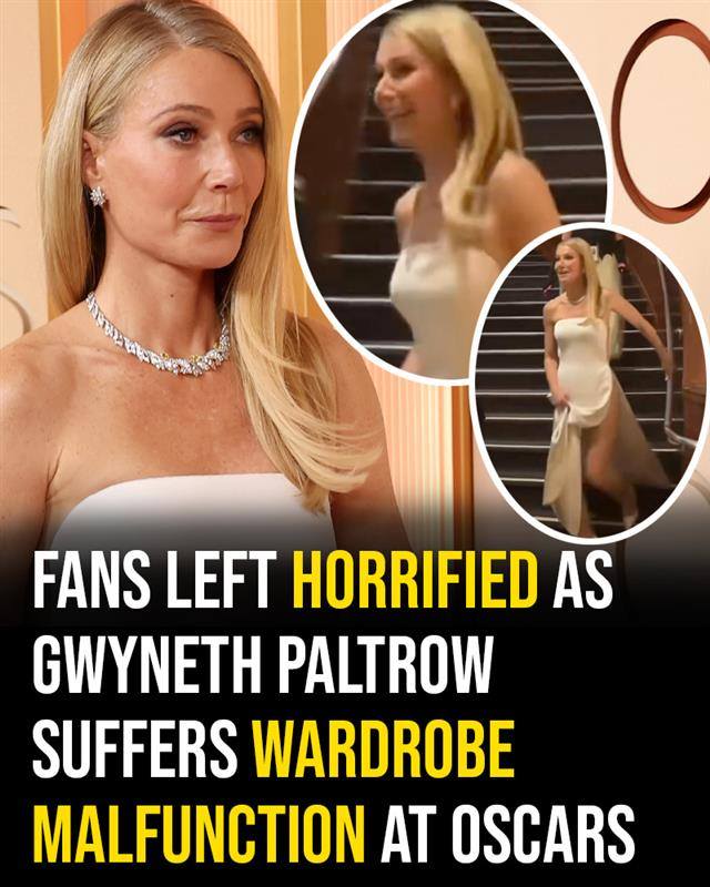 Fans React After Gwyneth Paltrow Experiences Brief Wardrobe Mishap at the Oscars