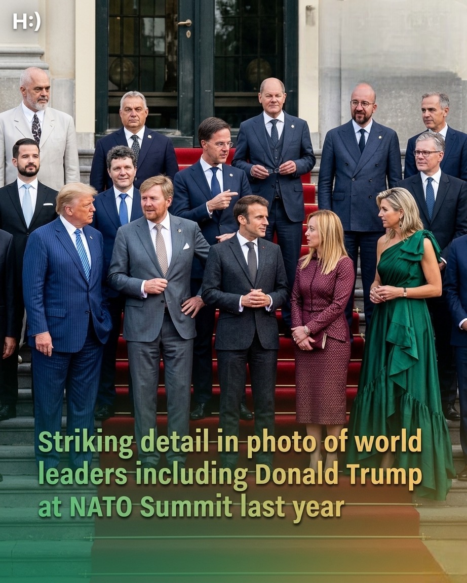 Queen Máxima Steals Spotlight At NATO Summit In The Hague With Bold Lime Green Outfit Turning Heads As World Leaders Gather For Historic Meeting While Social Media Crowns Her “Queen Of NATO” Praising Her Striking Style That Outshined Politics And Proved Fashion Can Dominate Even The Most Serious Global Events