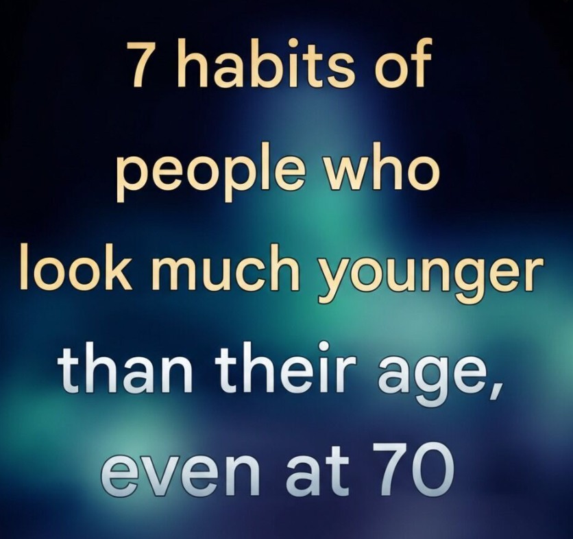 Discover the 7 daily habits practiced by people who maintain a youthful appearance well into their seventies, revealing how simple lifestyle choices, mindset, nutrition, skincare, movement, and stress management can help you look significantly younger than your chronological age, defying expectations and inspiring longevity and vibrant health at 70.