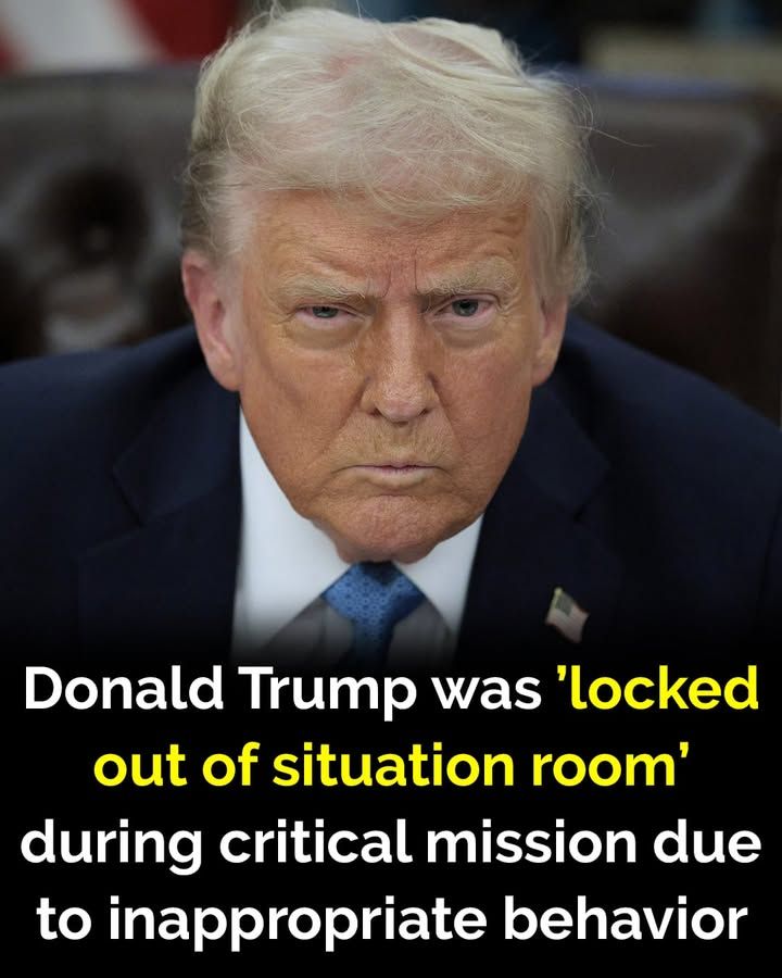 Donald Trump locked out