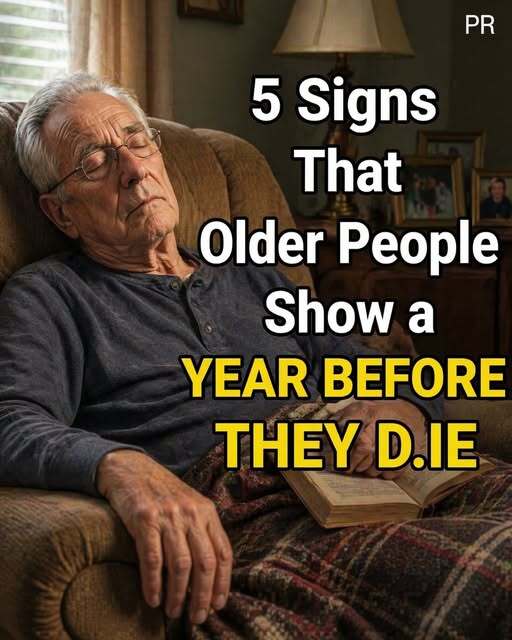 5 signs that an elderly person may be in their last year of life. Subtle wa:rnings you shouldn’t ignore!