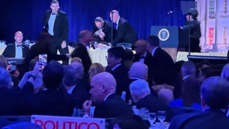 Trump Rushed Off Stage At White House Correspondents’ Dinner