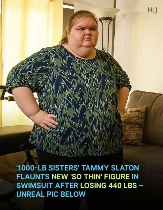 ‘1000-Lb. Sisters’ Star Tammy Slaton Reveals Dramatic 440-Pound Weight Loss, Showcasing Her Stunningly Slim New Figure in Swimwear, Sparking Emotional Reactions, Fan Praise, and Conversations About Her Health Journey, Transformation Milestones, Confidence Growth, and Inspiring Commitment to a Life-Changing Wellness Journey