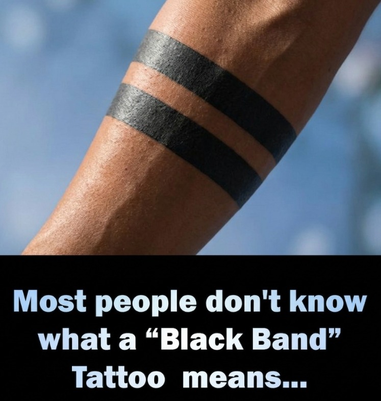 People Keep Asking About the Meaning Behind Black Band Tattoos — But What Looks Like a Simple Minimalist Design Often Hides Deeply Personal Stories of Grief, Strength, Transformation, and Identity, While Viral Online Rumors About Secret Symbolism Continue Spreading Across the Internet, Leaving Many Surprised by the Emotional Truth Behind the Popular Tattoo Trend