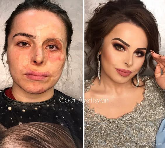 Jaw-Dropping Makeup Transformations That Show Every Woman Can Look Red-Carpet Ready