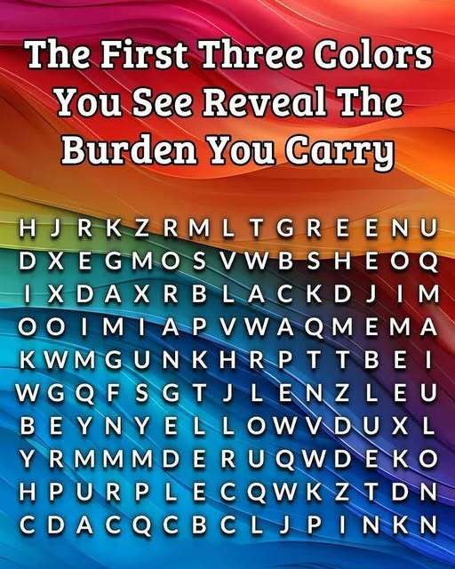 What the First Colors You Notice May Say About Your Current Mood