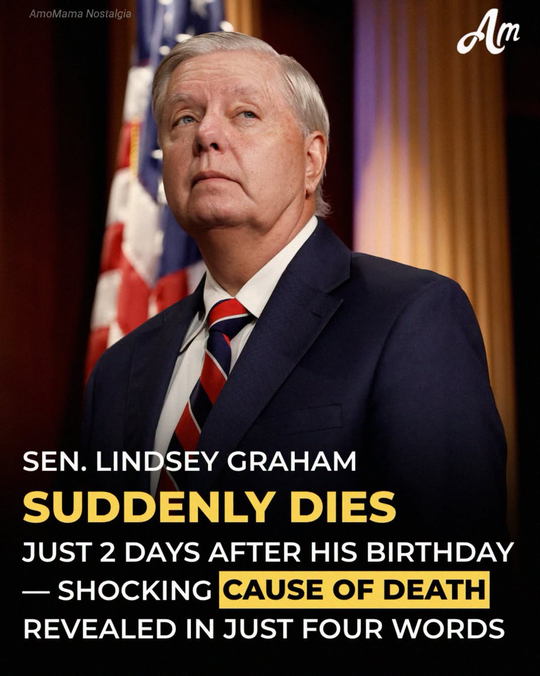 Lindsey Graham, 71, Passes Away After Ukraine Trip — Emergency Audio from His Home Revealed