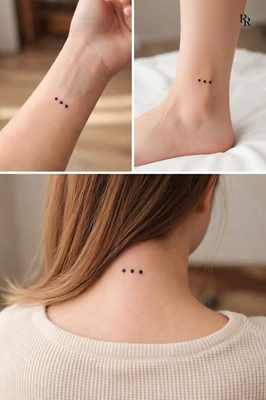 The Meaning of the Three-Dot Tattoo