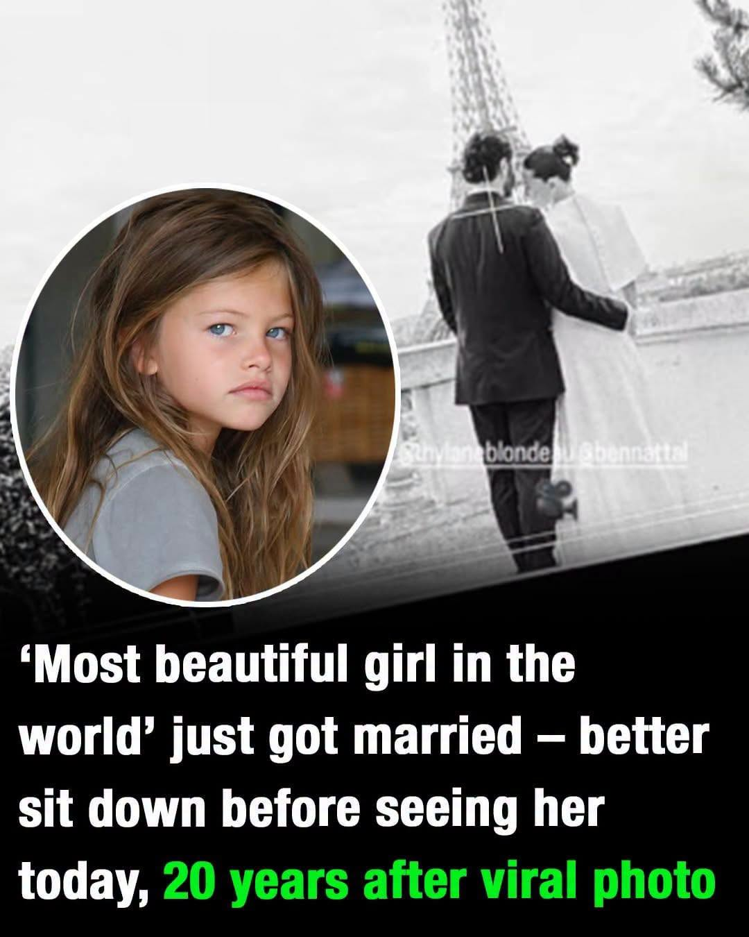 ‘Most beautiful girl in the world’ Thylane Blondeau marries French DJ in fairytale Paris wedding