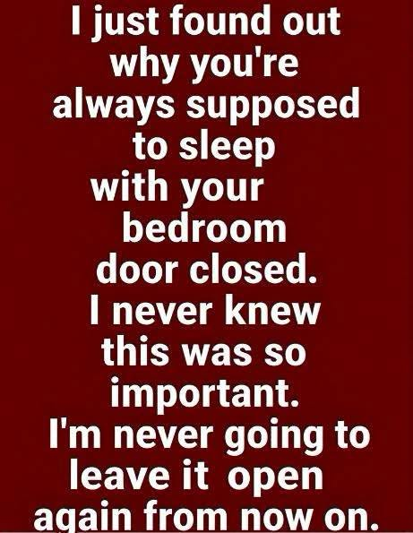 Why Sleeping With Your Bedroom Door Closed May Be an Important Home Safety Habit