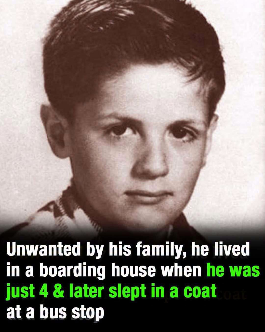 This Hollywood legend was an unwanted child & a coat later saved him — do you recognize him?