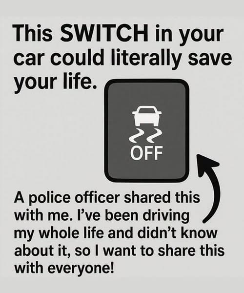 Secret Switch in Your Car That Could Save Your Life One Day