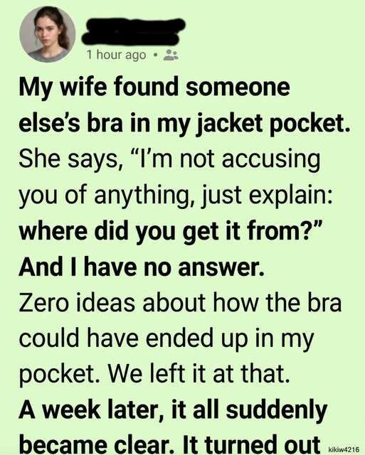 Wife Found A Strange Bra, And One Mistake Nearly Destroyed Marriage