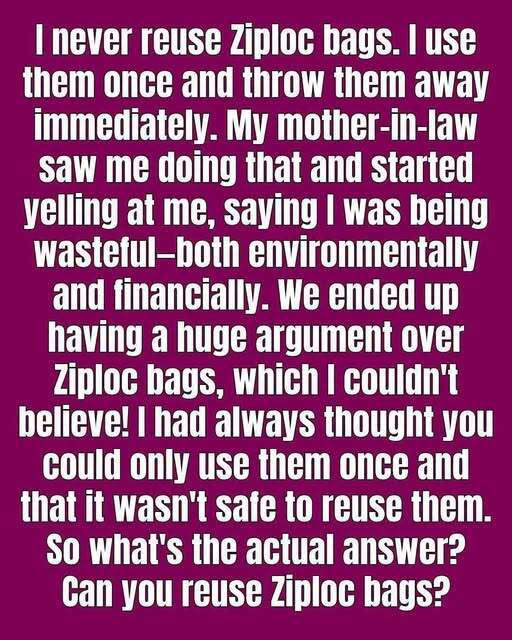 The Truth About Washing and Reusing Ziploc Bags: What You Should Know Before Doing It