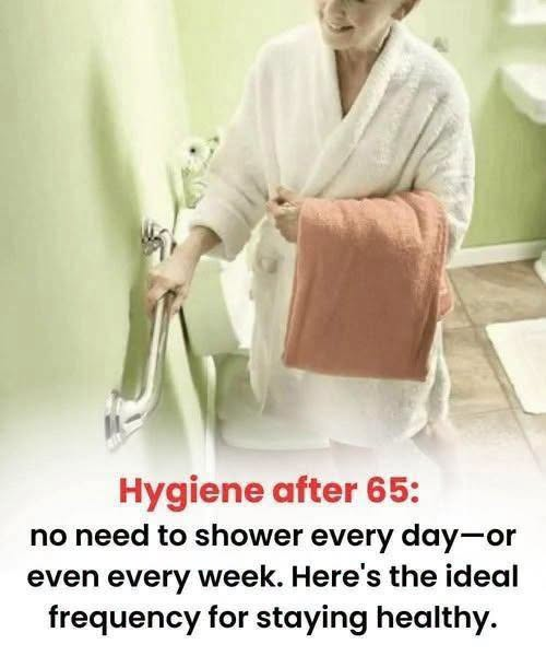 The “Cleanliness Paradox”: Why Showering Less Might Actually Be the Key to Healthier Skin After 65