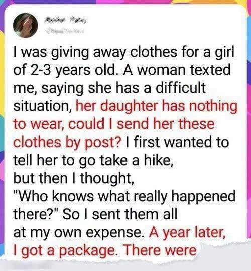 The Clothes I Gave Away Came Back With Something I Didn’t Expect