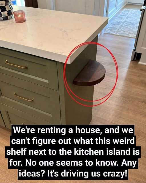 What Is a Kitchen Island Shelf Used For?