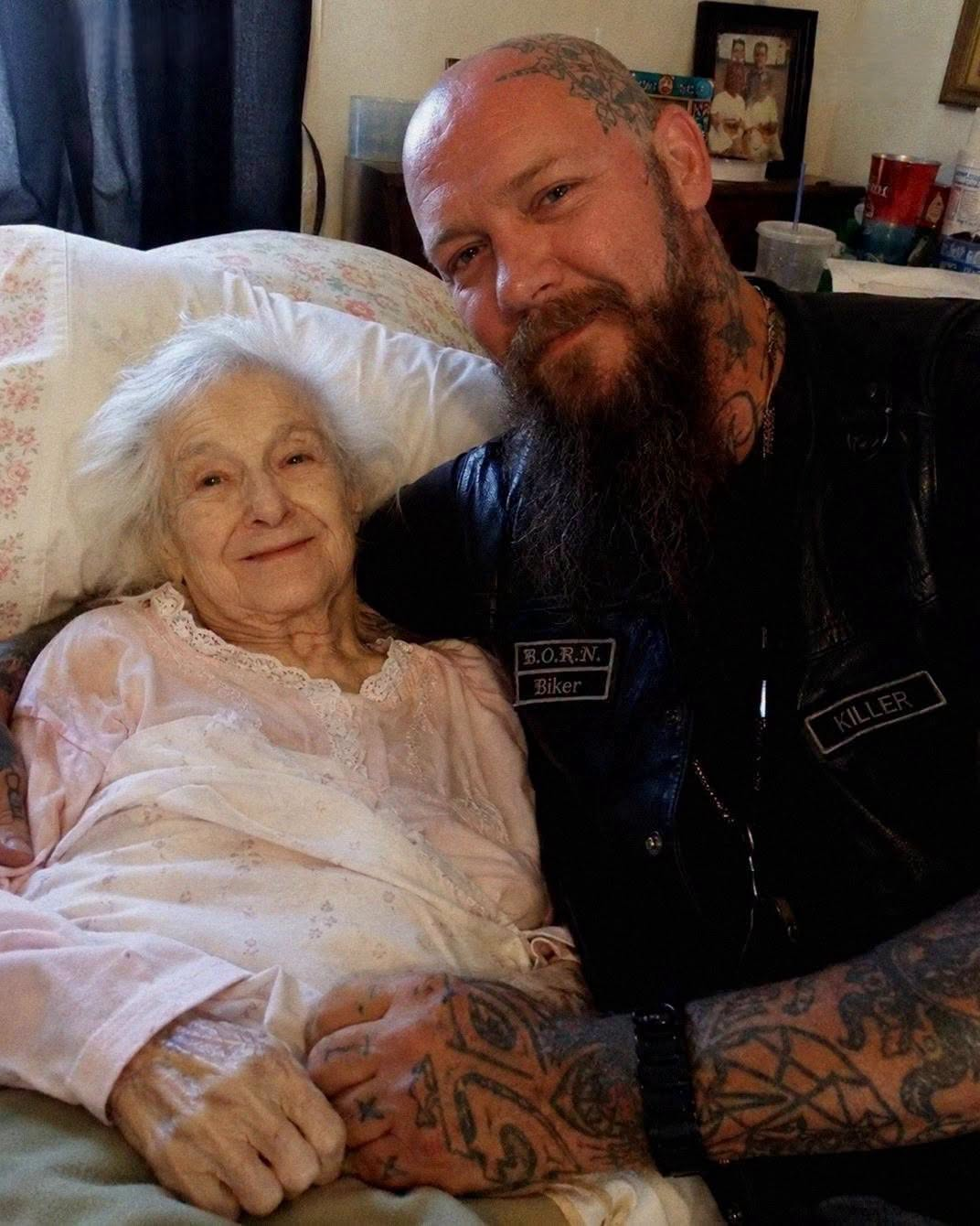 The Biker at My Dying Mother’s Bedside: The Heartbreaking Secret That Shattered My World