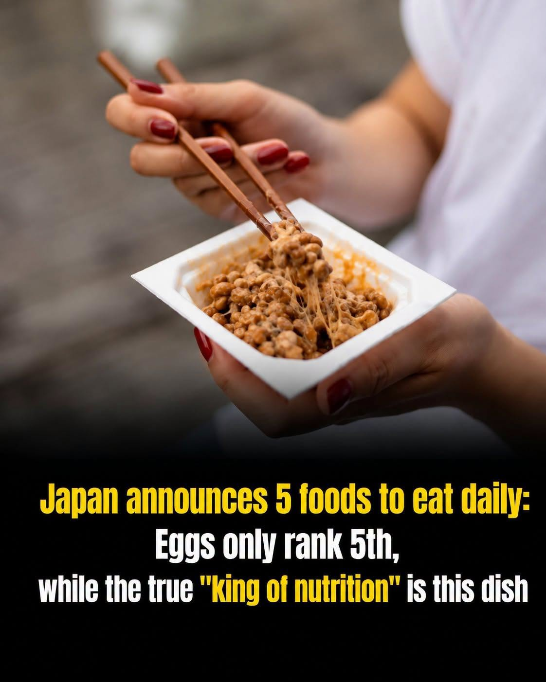 Japan Names 5 Foods to Eat Every Day—Eggs Rank Only Fifth While One Traditional Dish Takes the Top Spot